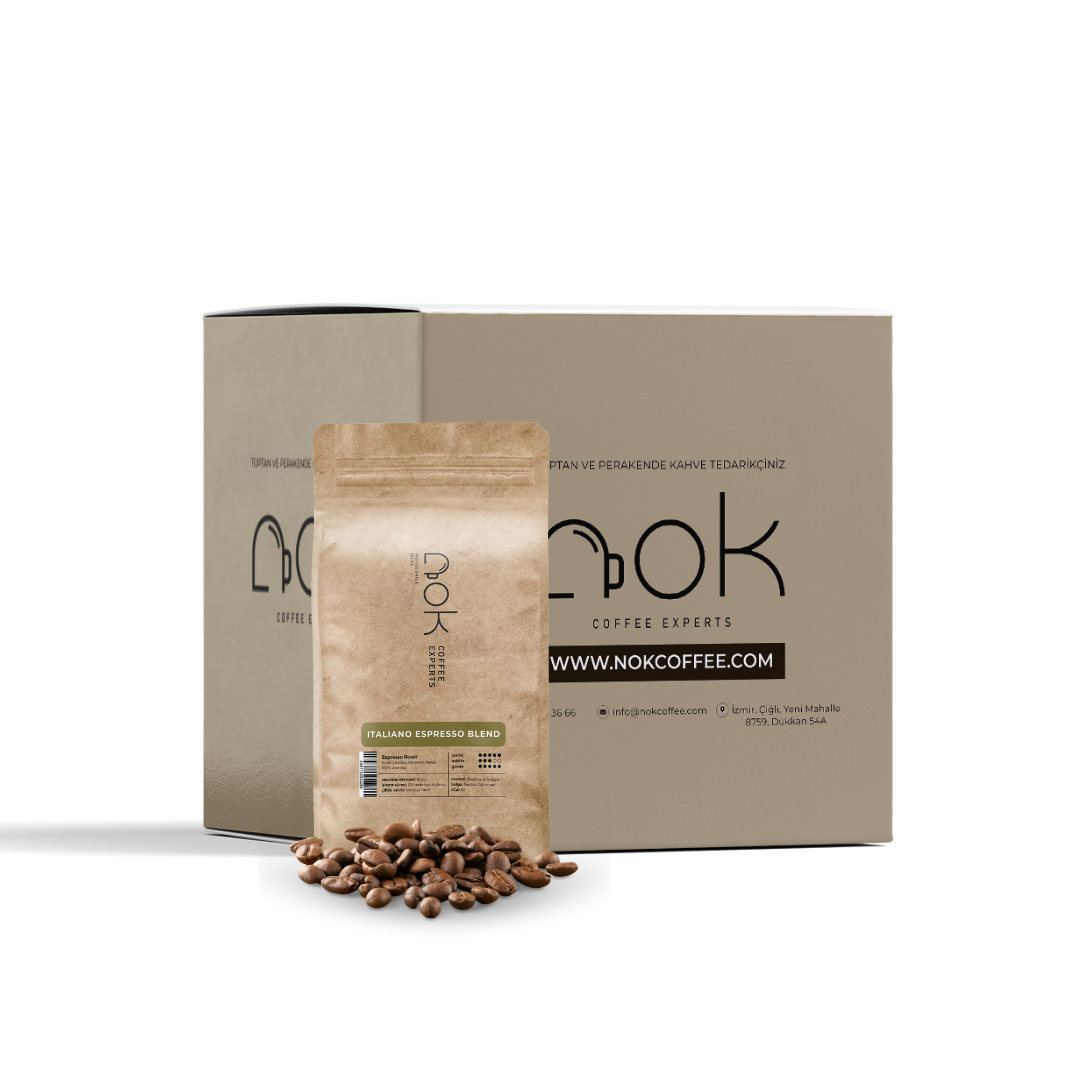 Italiano Espresso Çekirdek Kahve 1 Kg x 10 Adet (Koli)